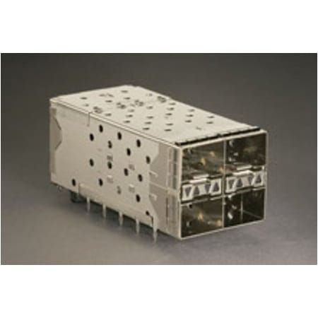 Molex Stacked Sfp+ 2X2 Conn Assy W/ Tin Tails 760455002